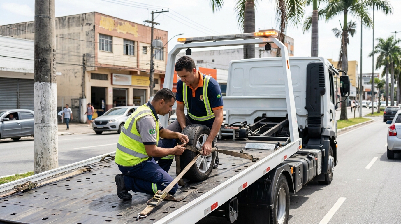 Reboque de Carro nos Altos do Uirá, São José dos Campos‑SP