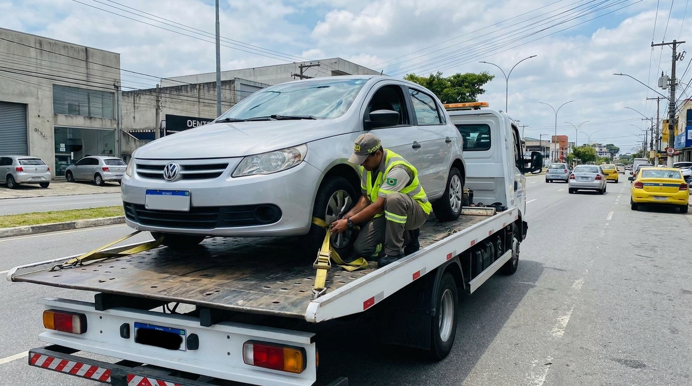 Recolhimento após Colisão nos Altos do Uirá, São José dos Campos‑SP