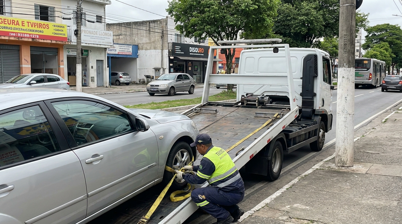 Transporte de Automóvel nos Altos do Uirá, São José dos Campos‑SP